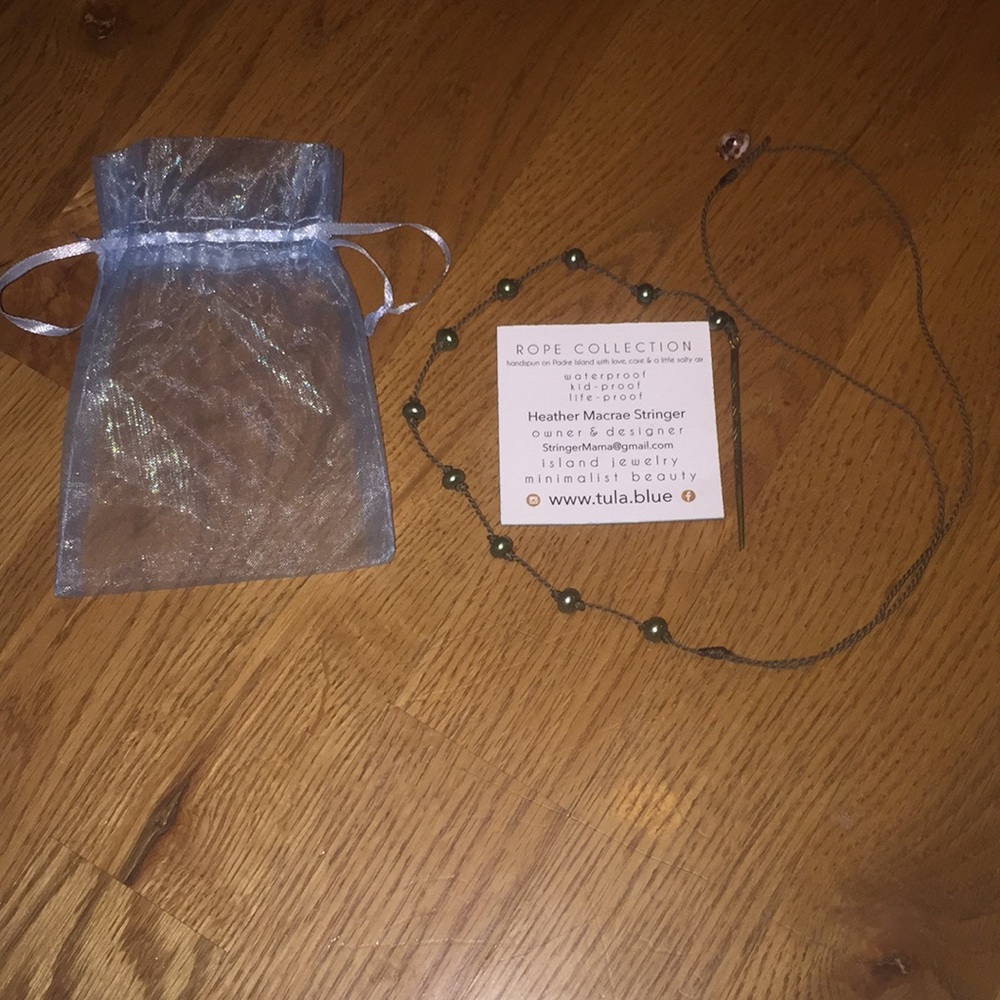 Tula blue wrap bracelet